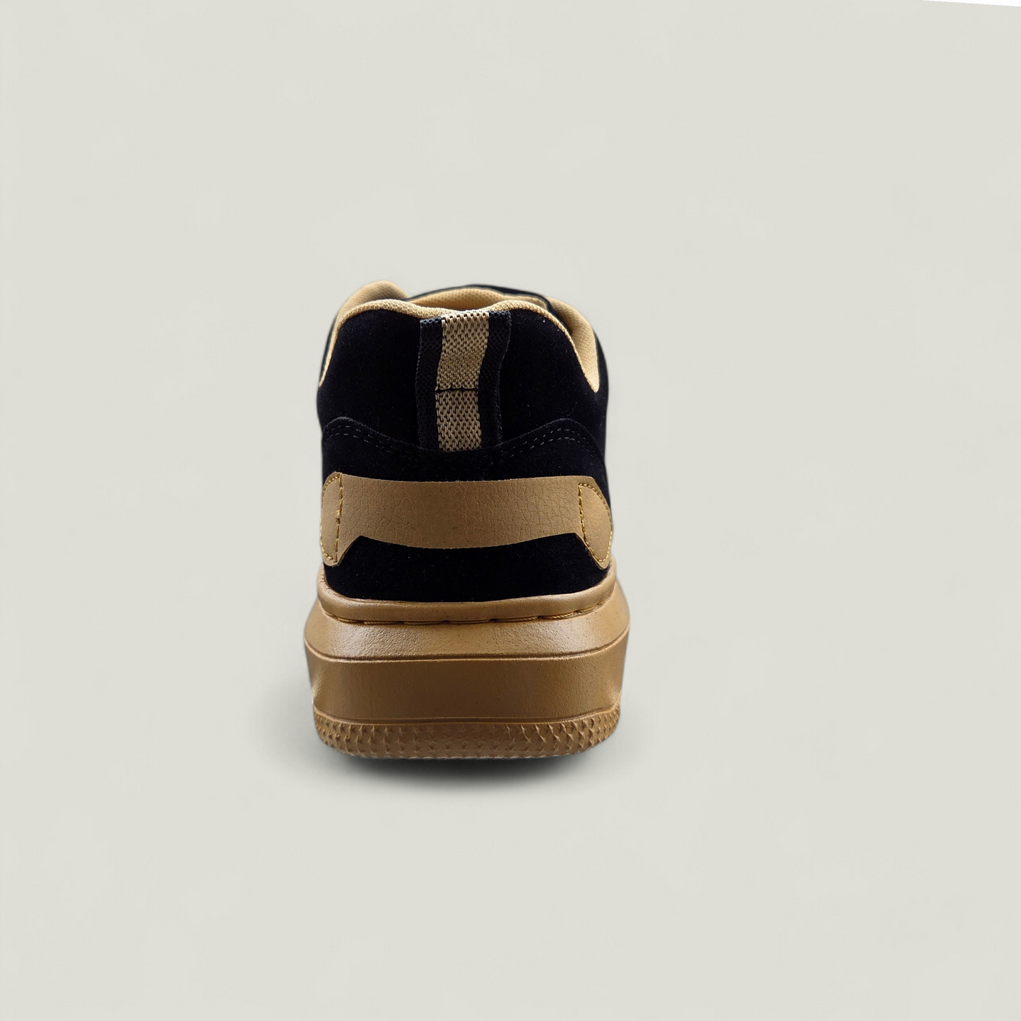 SNEXR Black Suede Leather Premium Sneaker